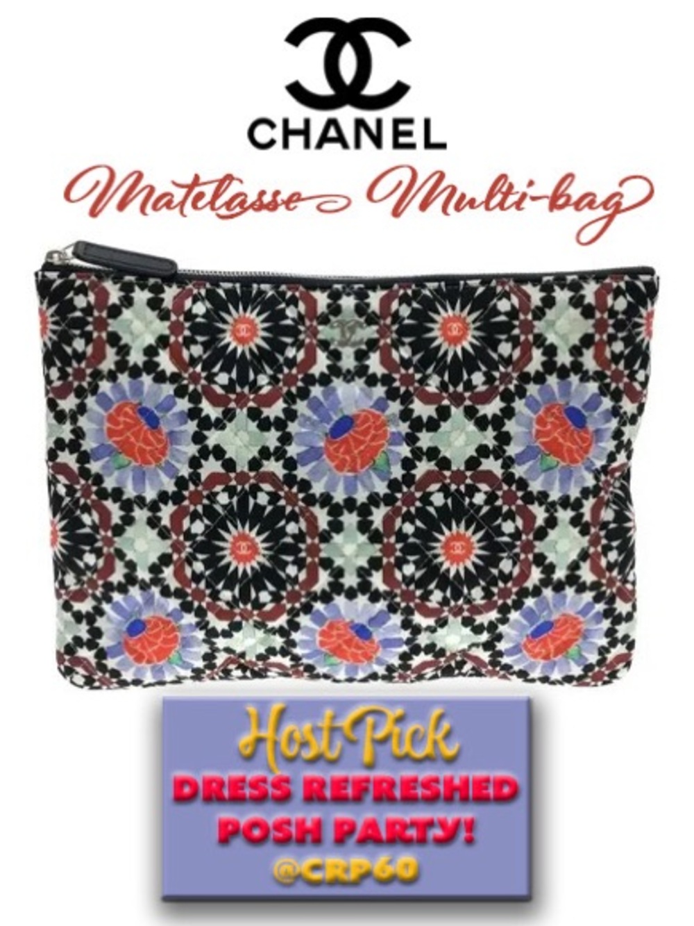 Chanel 𝐍𝐖𝐓 Matelassé Multi-bag - HOST PICK